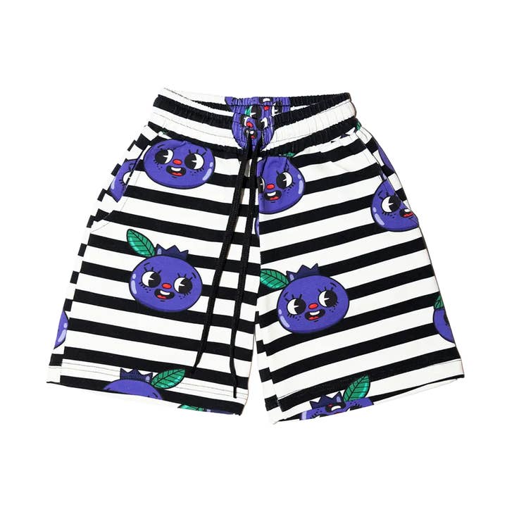 Kinder-Sweatshorts - Beeren für den Großhandel von Raspberry Republic