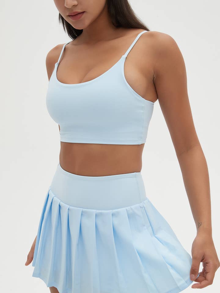 91thelabel - Wholesale Activewear Set - Women's - Esther Lycra® Cami Top & Serena Skirt 2pc Activewear Set