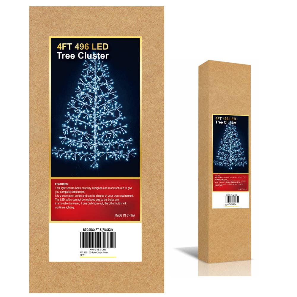 LIGHTSHARE - Wholesale Artificial Christmas Tree - Artificial Christmas Tree Light with Silver and Golden Finis13