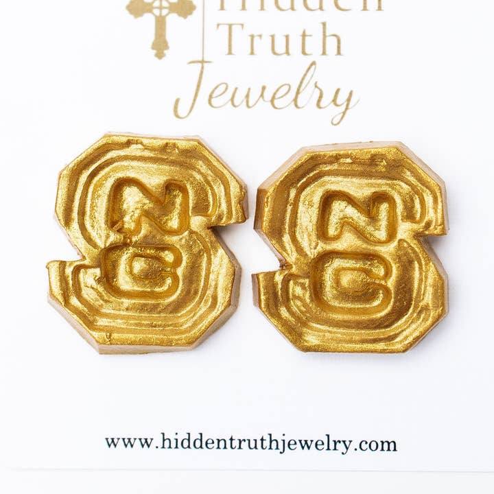 NC Studs for wholesale by Hidden Truth Jewelry