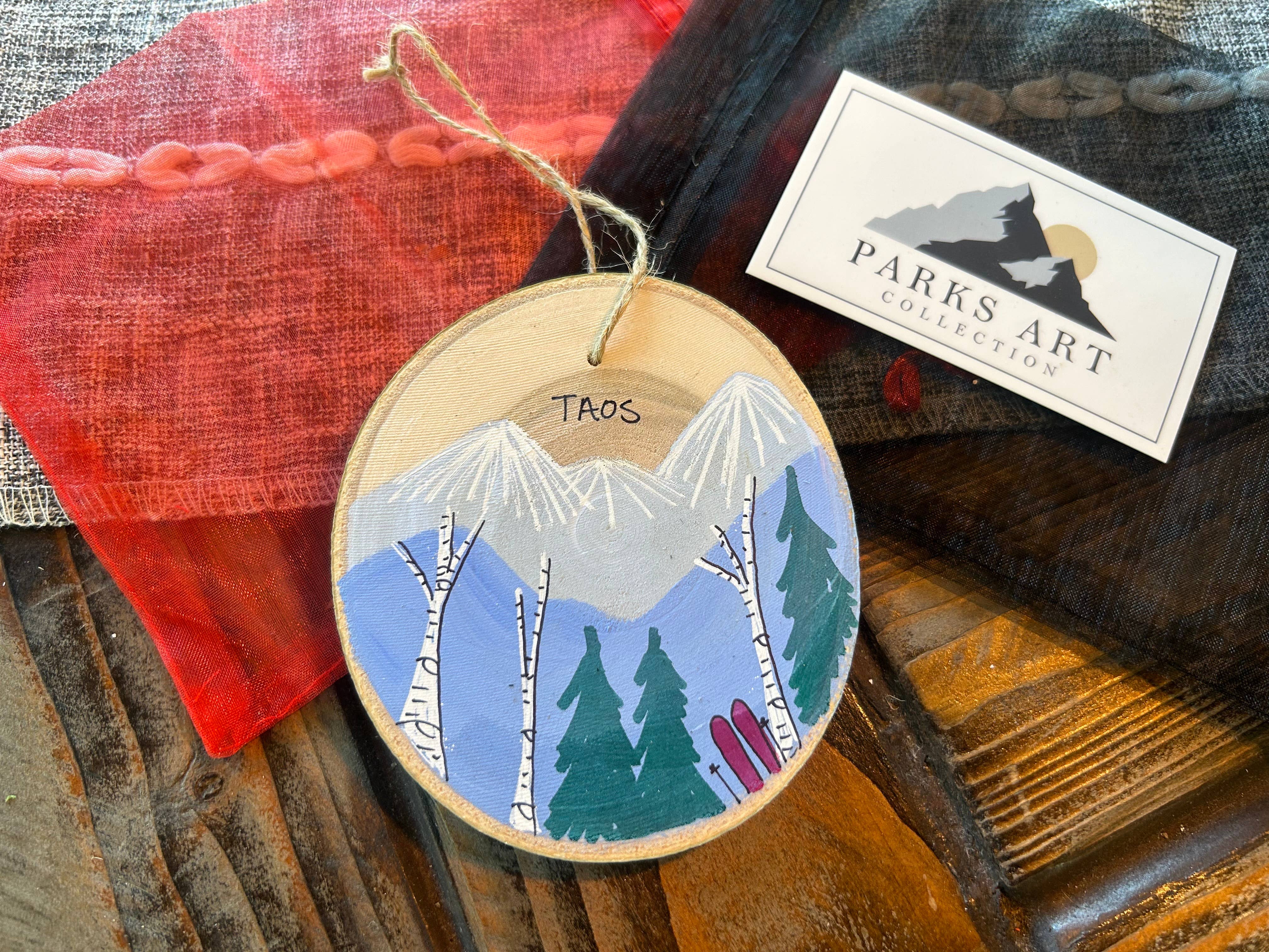 Parks Art Collection - Wholesale Ornament - Hand Painted Ski Resort Ornaments, Any Ski Resort, Variety2