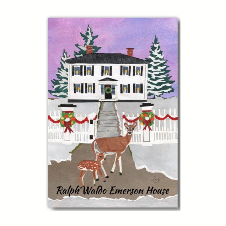 Ralph Waldo Emersons husmagnet for engroshandel hos Mandy Warhol Fine Art