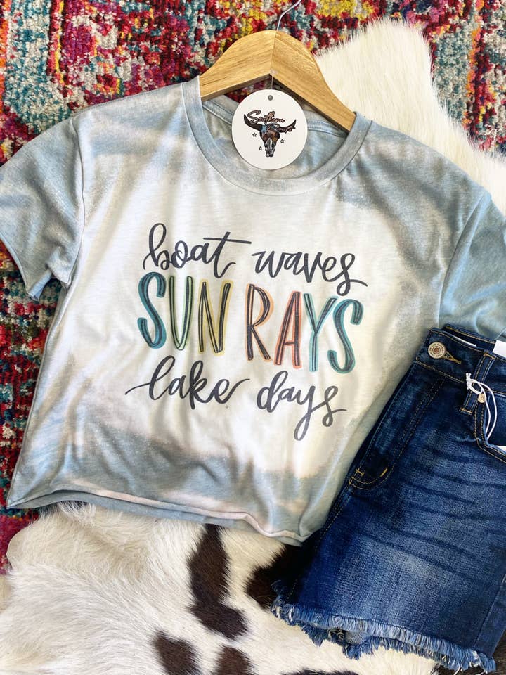 Solstråler Beskåret Tee for engroshandel hos Southern Roots