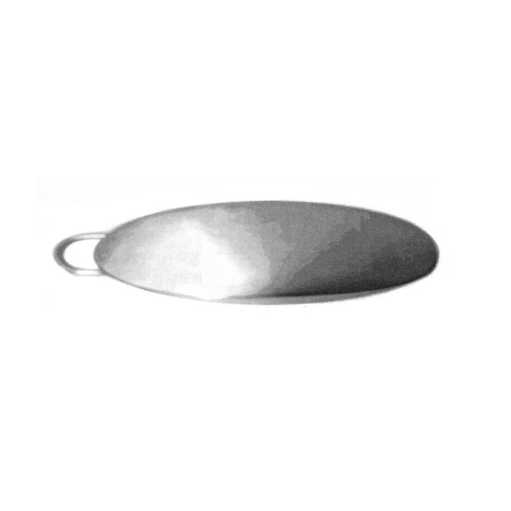 Sterling Plain Oval Barrette för wholesale av G2 Silver