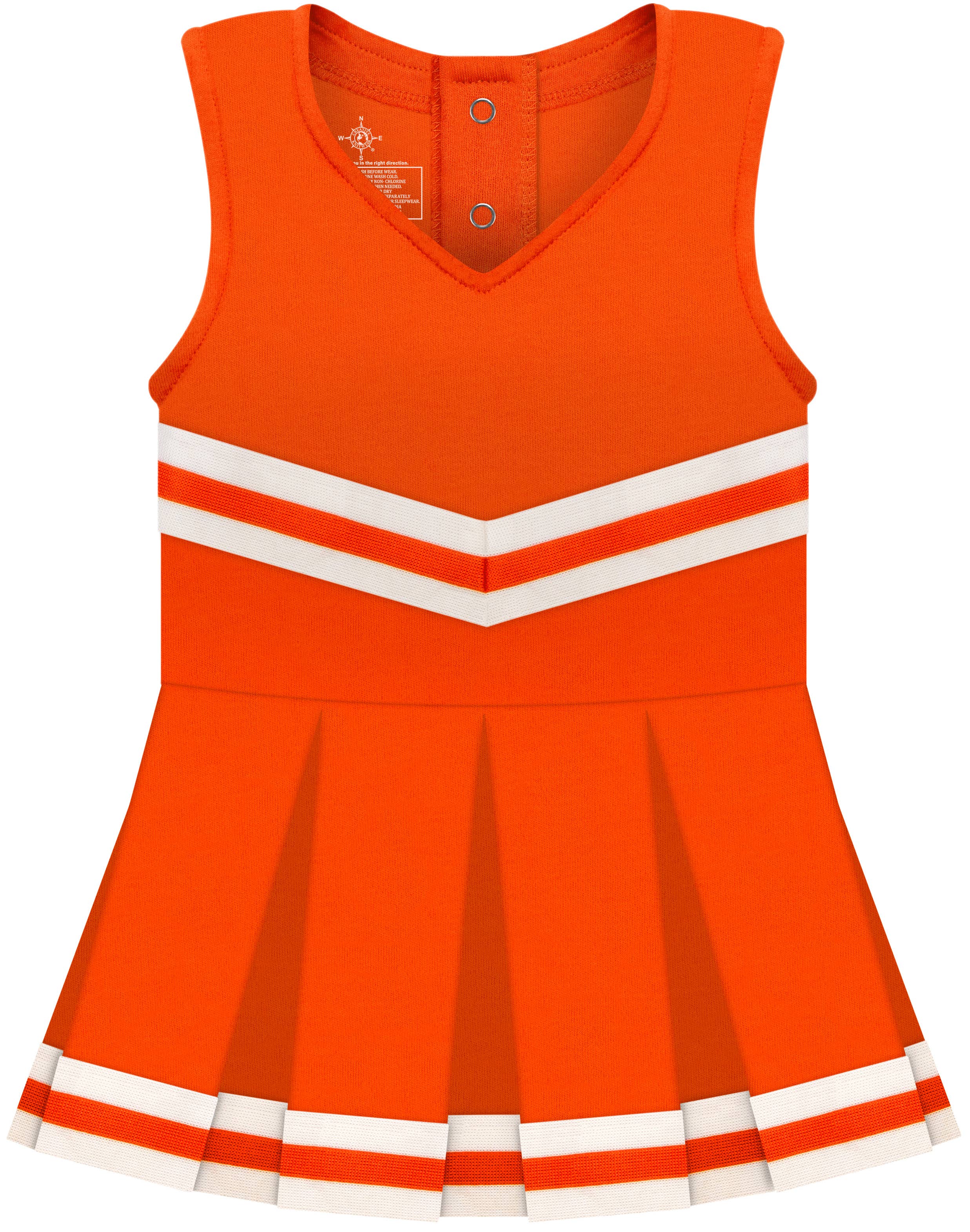 Creative Knitwear - Wholesale Bodysuit (Non-Footed) - Baby - Custom Infant and Toddler Cheer Dress Bodysuit12