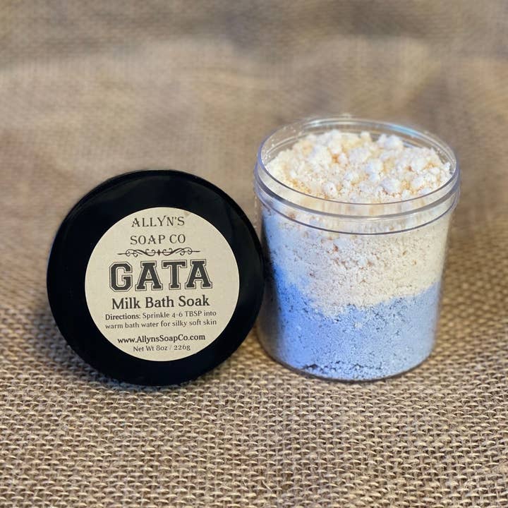 GATA Milk Bath Soak for wholesale by Allyn’s Soap Co.