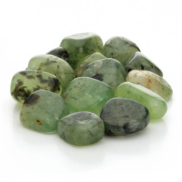 UniArt - Wholesale Spiritual Stone/Crystal - Prehnite Tumbled Stones – 200 Grams