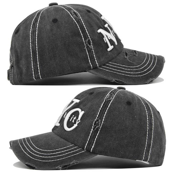 MKS America - Wholesale Baseball Cap - Women's - NYC embroidered cap1