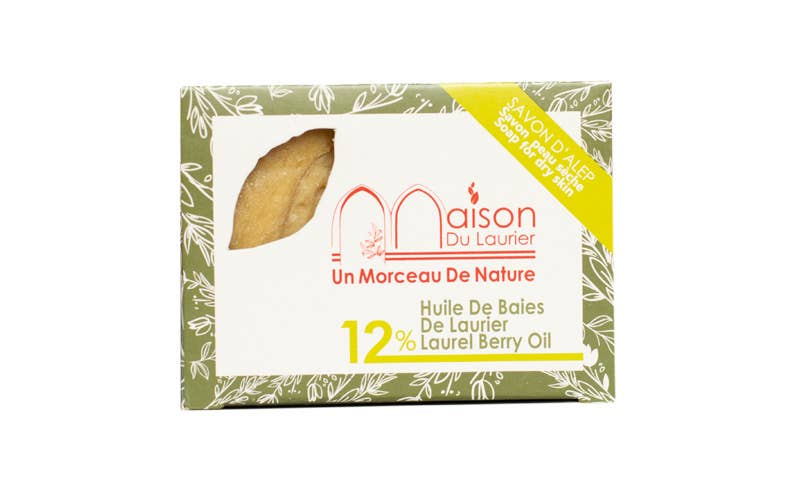 Maison du Laurier - Wholesale Bar Soap - Aleppo soap 200g 12% Laurel berry oil2