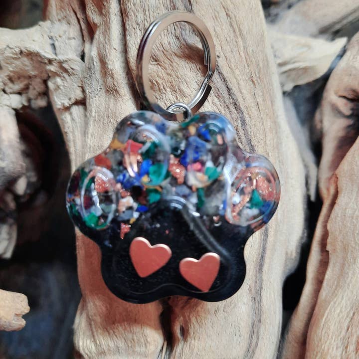 Secret Synergy Stones - Wholesale Pet Collar Charm - Cat/Dog - EMF 5G Pet Protection Orgone Crystal Dog Charm over 30 lbs2
