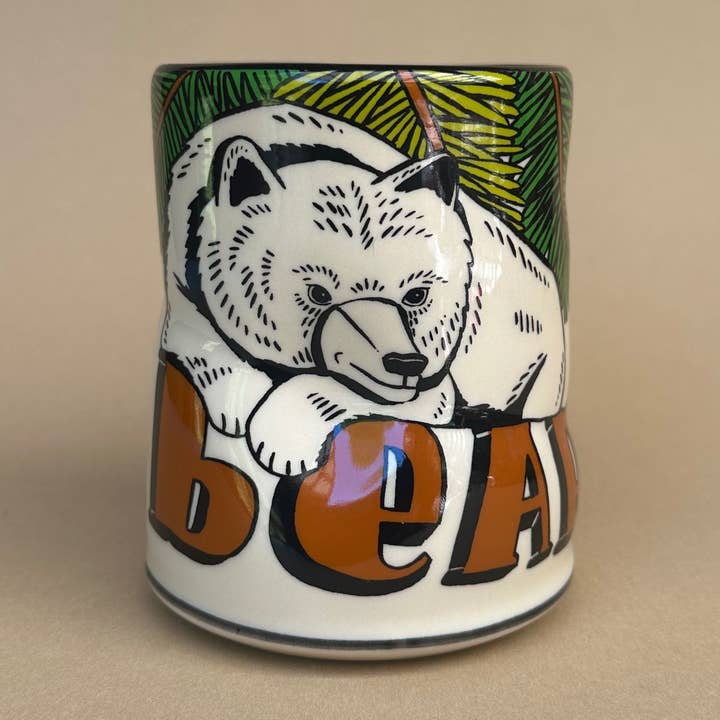 Lucky Bear Cup - XLarge for wholesale by The Bowl Maker