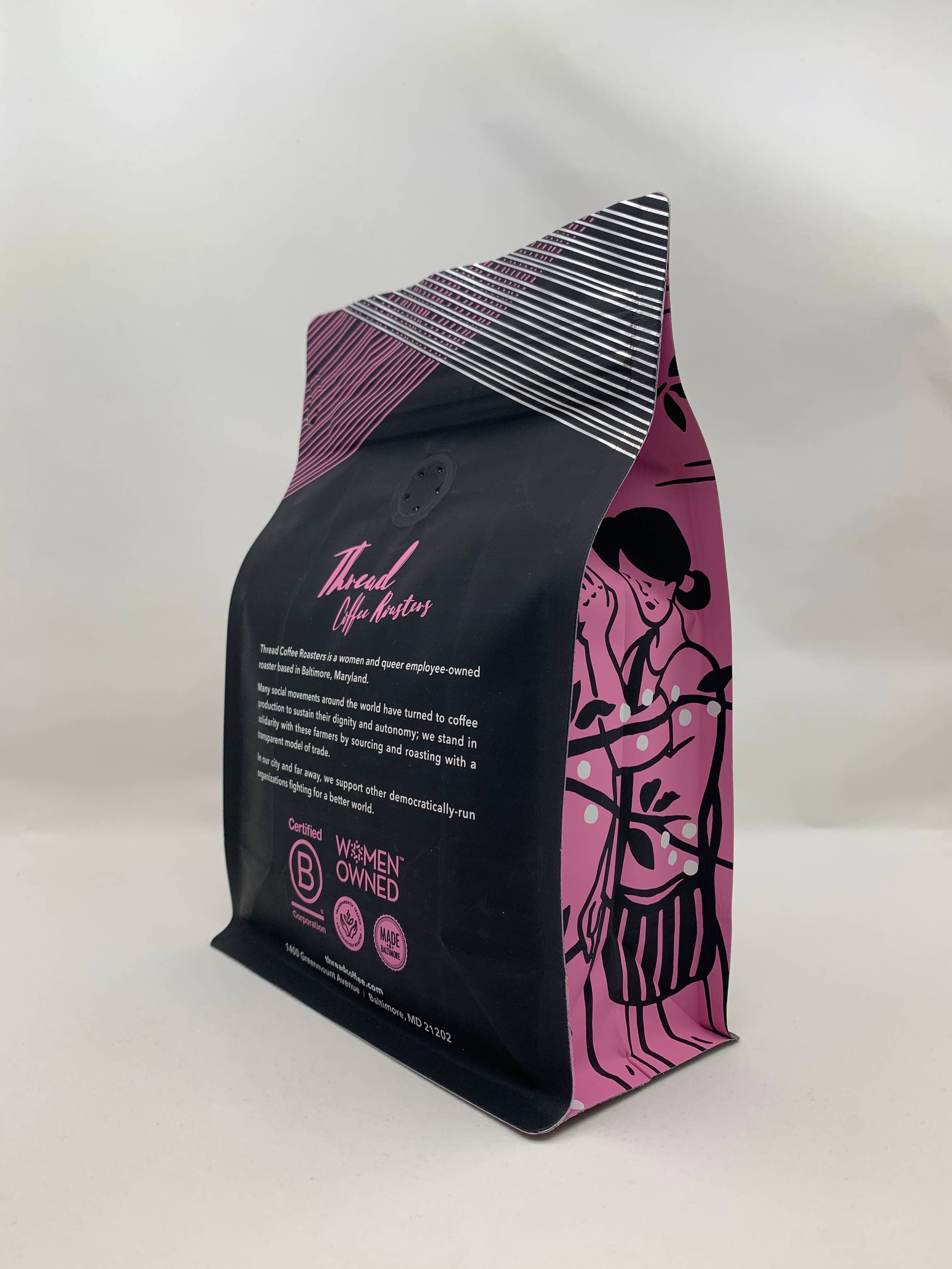 Thread Coffee Roasters - Wholesale Coffee Beans - Decaf | Mountain Water Process  | Organic 12oz Bag2