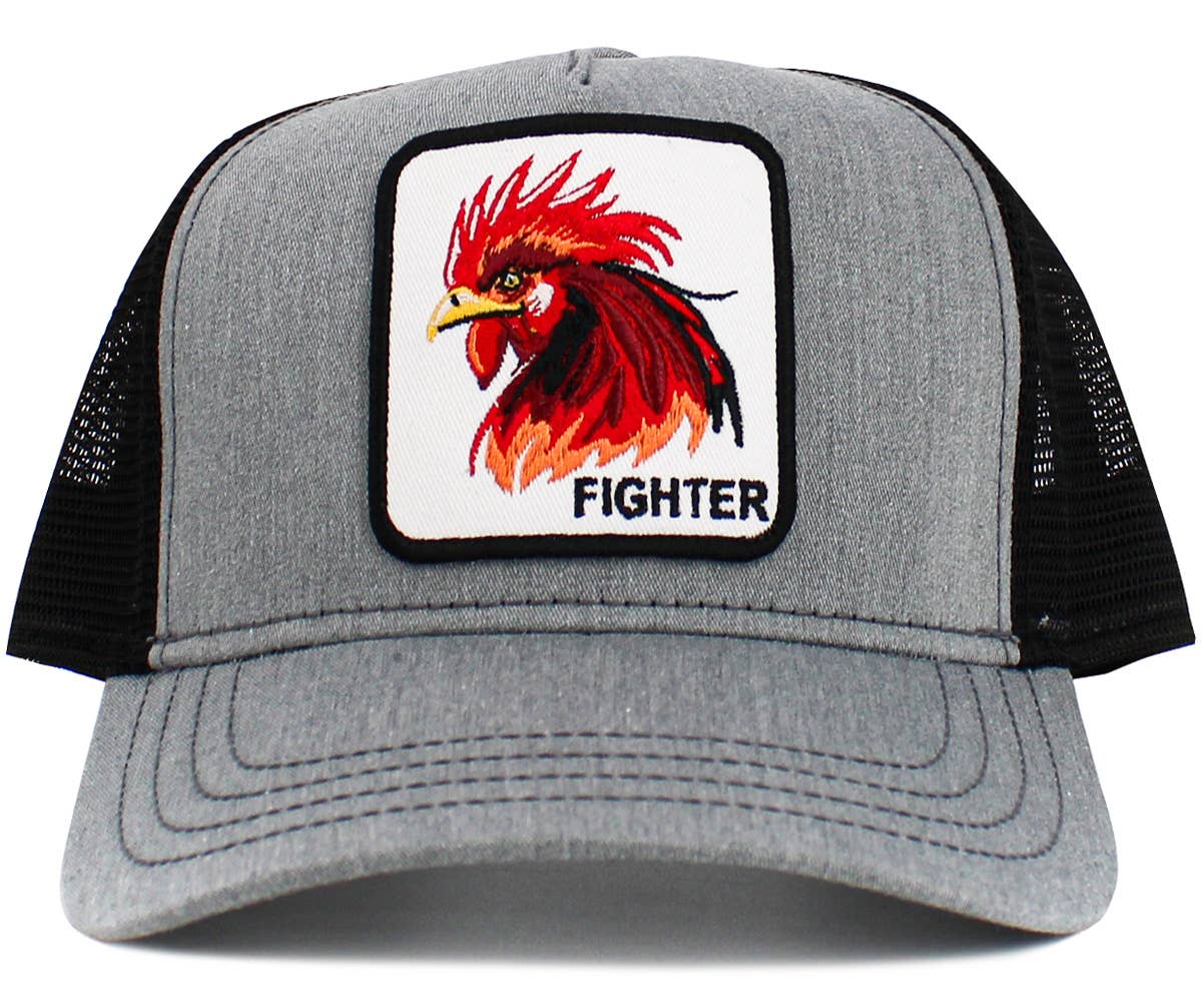 KBETHOS - Wholesale Trucker Hat - Unisex - Fighter Meshback Ballcap2