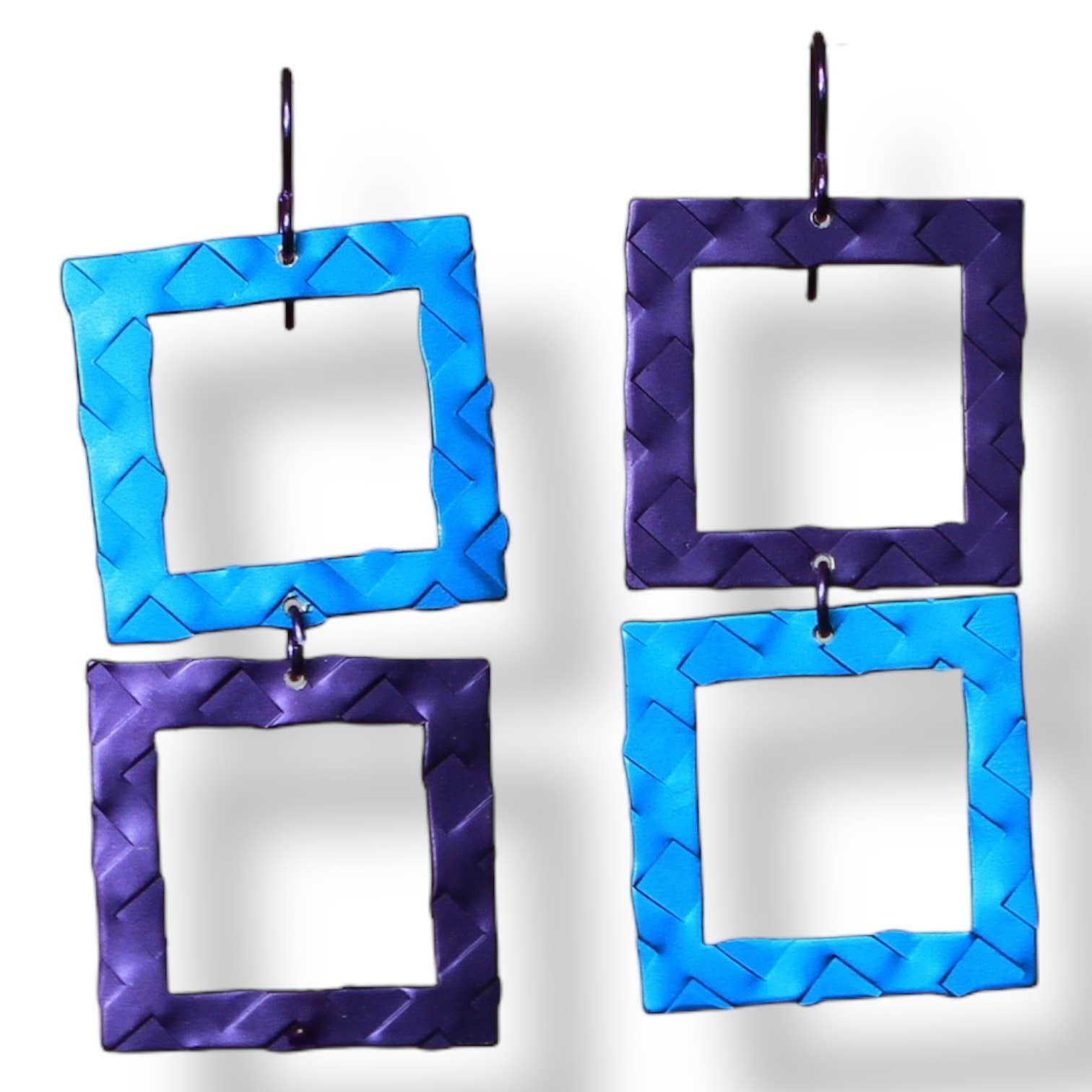 Q3 Art Inc. - Venta al por mayor Pendientes colgantes - Pendientes Cuadrados Surtidos2