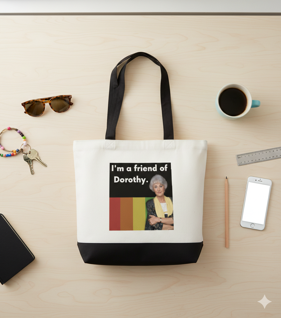 Very Gay. Very Busy. - Wholesale Tote Bag - Unisex - Friend of Dorothy Canvas Tote4
