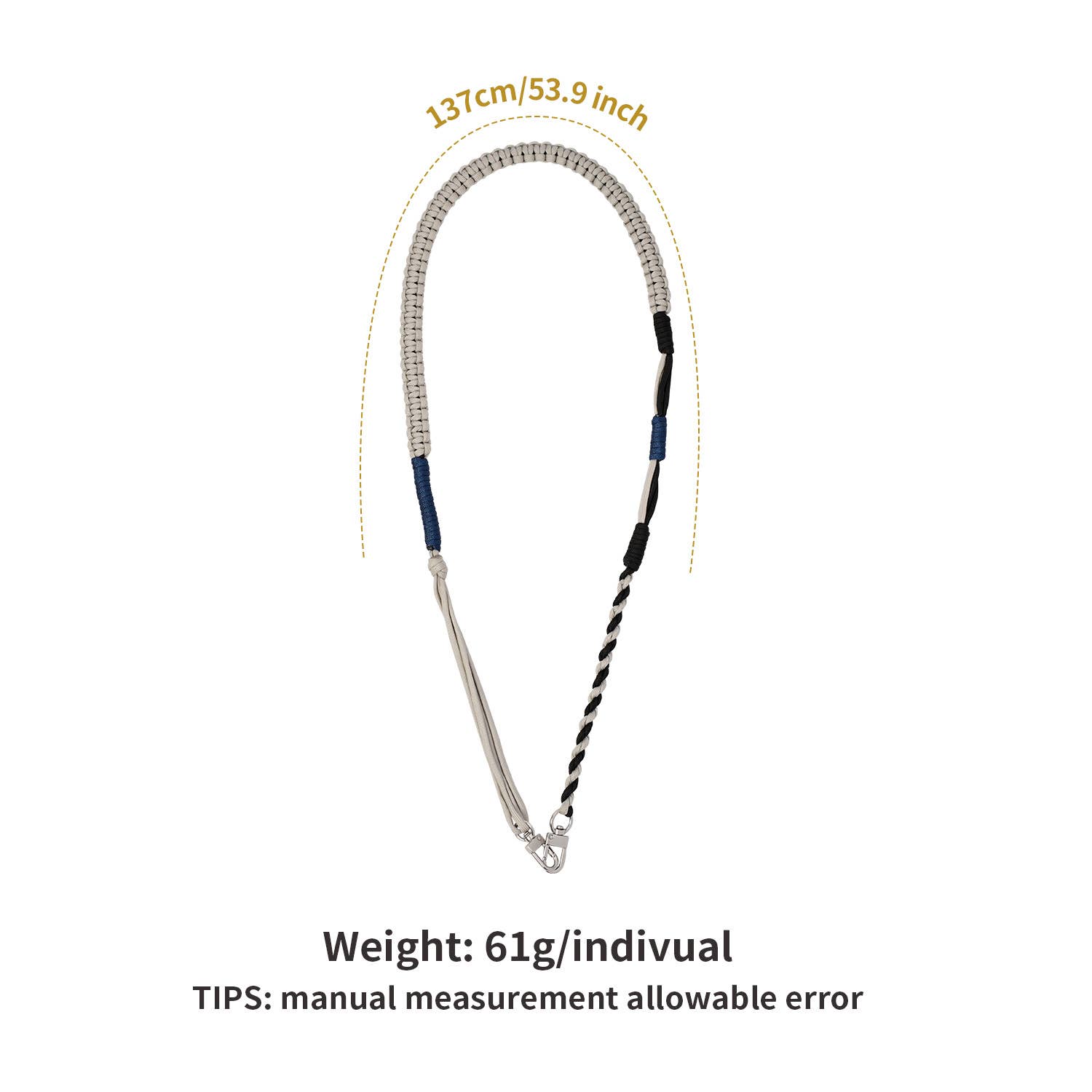 MKS America - Wholesale Phonecase Strap - Handmade Adjustable Rope Lanyard Phone or Bag Strap5