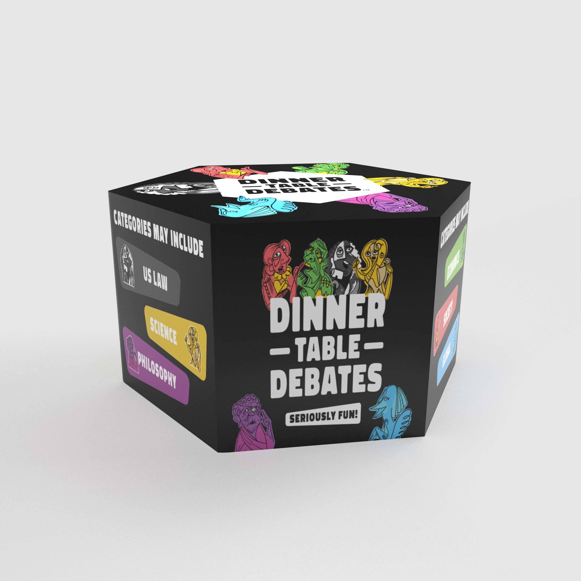 Dinner Table Debates - Wholesale Card Game - Dinner Table Debates To Go Pack - Essentials Collection3