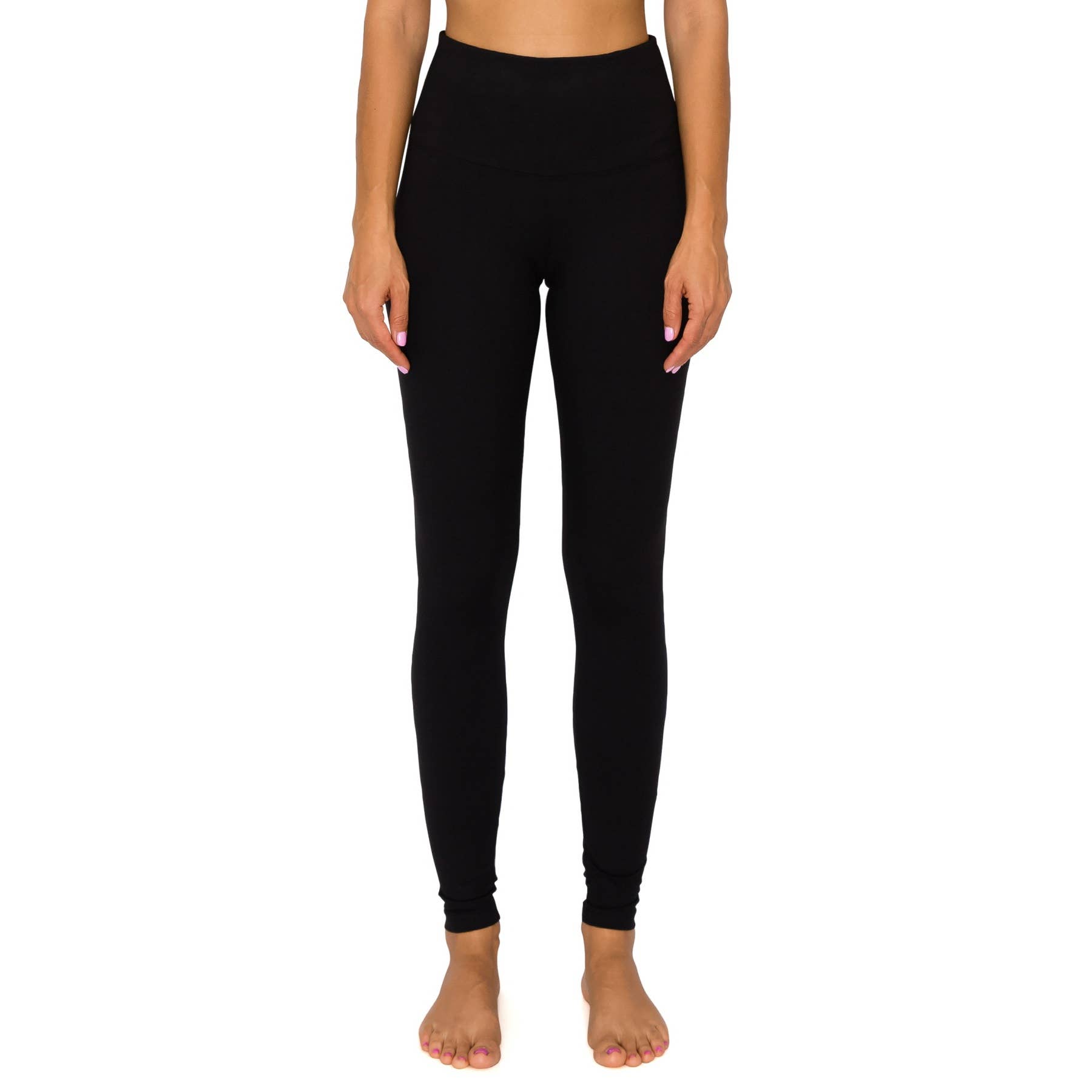 Leggings Depot - Venta al por mayor Leggings deportivos/cómodos - Mujer - Leggings deportivos premium de talle alto sólido con banda de 5 pulgadas17