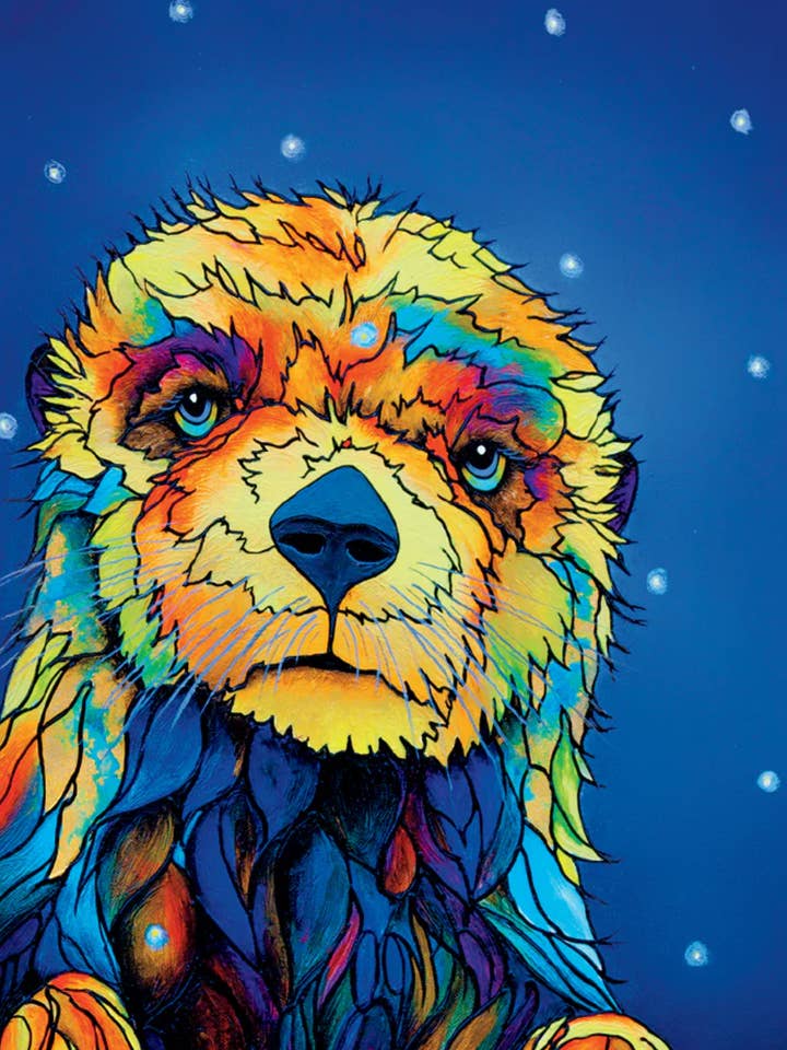 Keeper of Wonder by Artist Micqaela Jones Art Print for wholesale by Indigenous Puzzles and Art