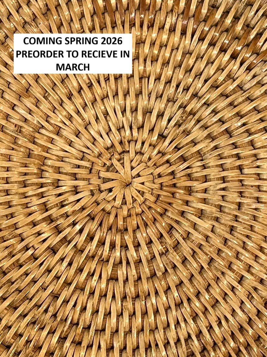 Matahari - Vente Plateaux de service - Petit plateau de matinée rectangulaire 12x8x2,25'H5