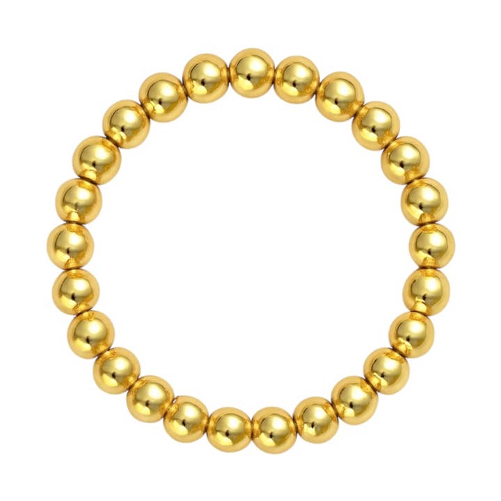 Classic 3MM | Beaded Stretchy Ring for wholesale by bara boheme