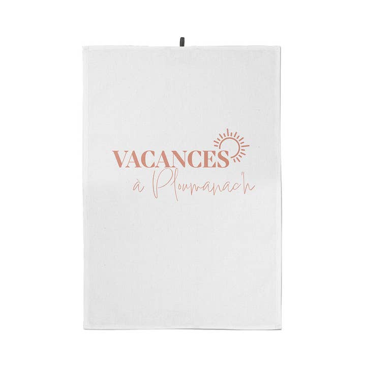 100% cotton souvenir tea towel for wholesale by Coast and Valley