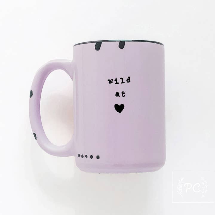 Prairie Chick Prints - Wholesale Coffee Mug - wild at heart | ceramic mug11