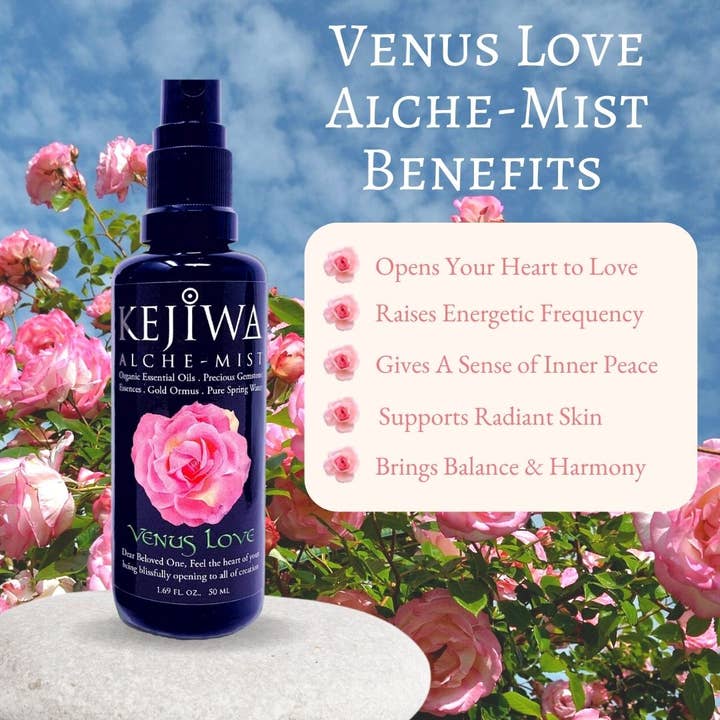Kejiwa - Wholesale Aromatherapy Mist - Venus Love (Rose) Alche-Mist1