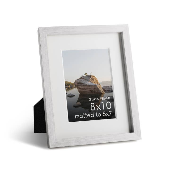 Haus and Hues - Wholesale Picture Frame - White Oak Frame with Glass4
