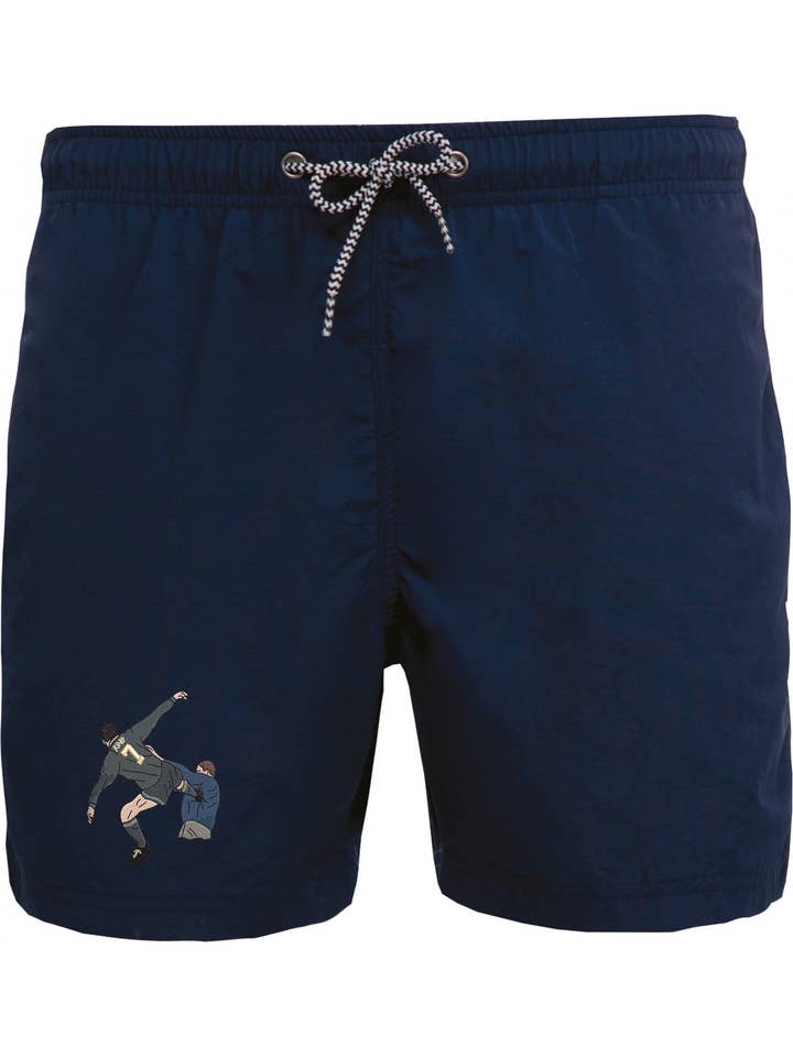 Calções de banho bordados Canto por atacado de Foot Dimanche