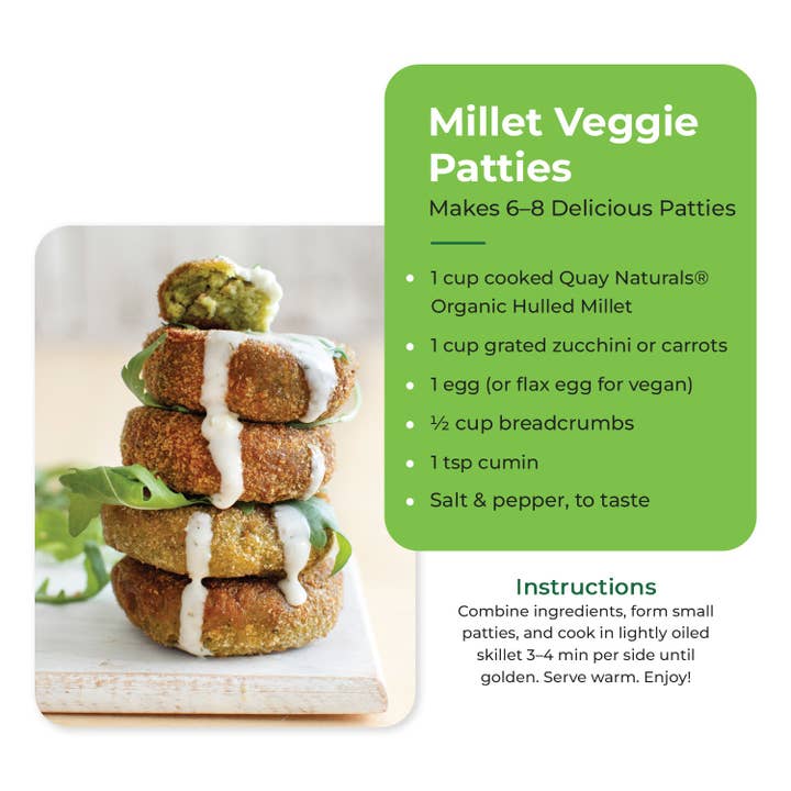 Quay Naturals - Wholesale Protein/Superfood Powder - Organic Hulled Millet5