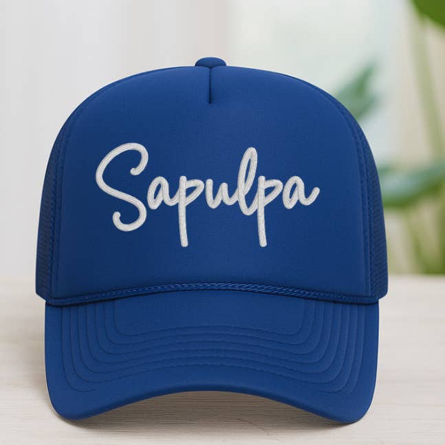 Hillside Threads Wholesale - Wholesale Trucker hat – Unisex - Custom Embroidered Trucker Hat - Script Font