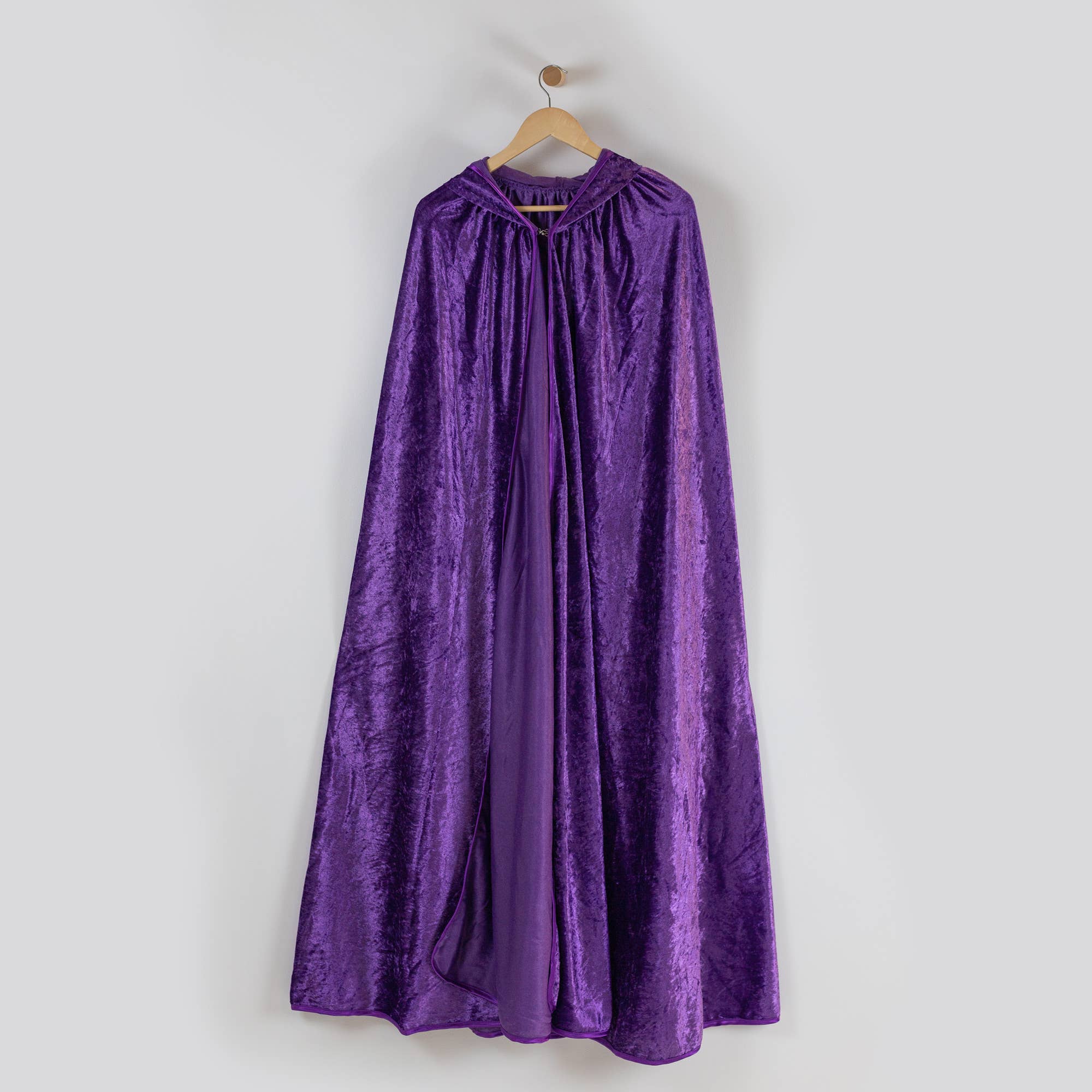 everfan - Wholesale Costume - Kids - Kids Hooded Cloak - Crushed Velour Medieval Hooded Cape14