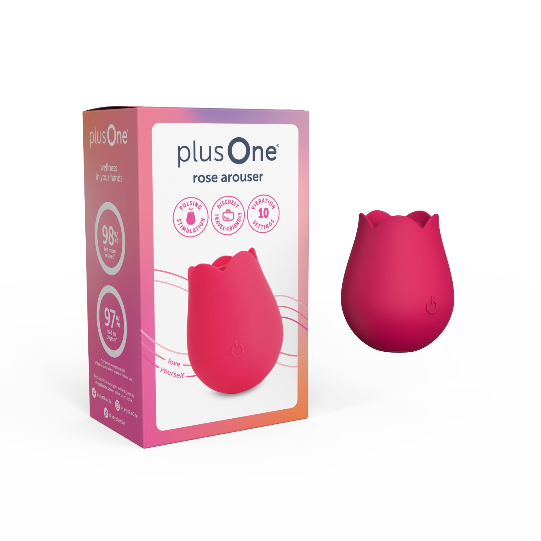 plusOne - Wholesale Sex Toy - plusOne Rose Arouser11