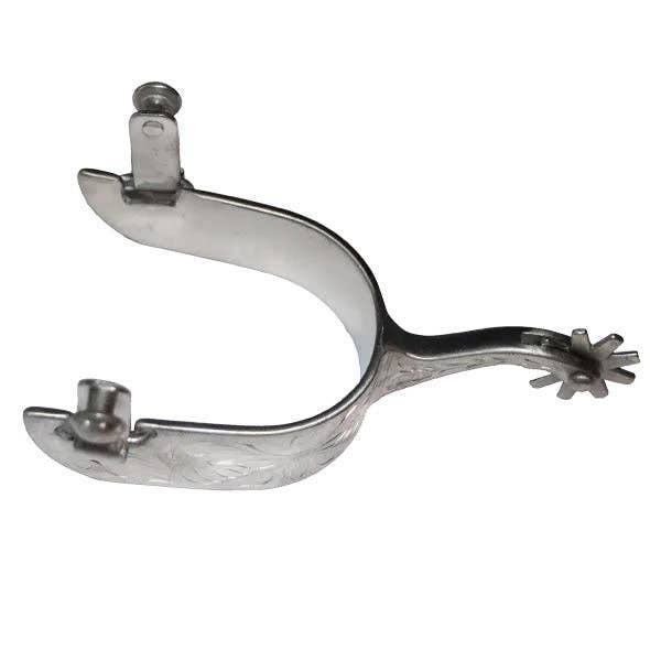 Spurs Show SS Engraved Men's #29008 for wholesale by Smart Horse Gear