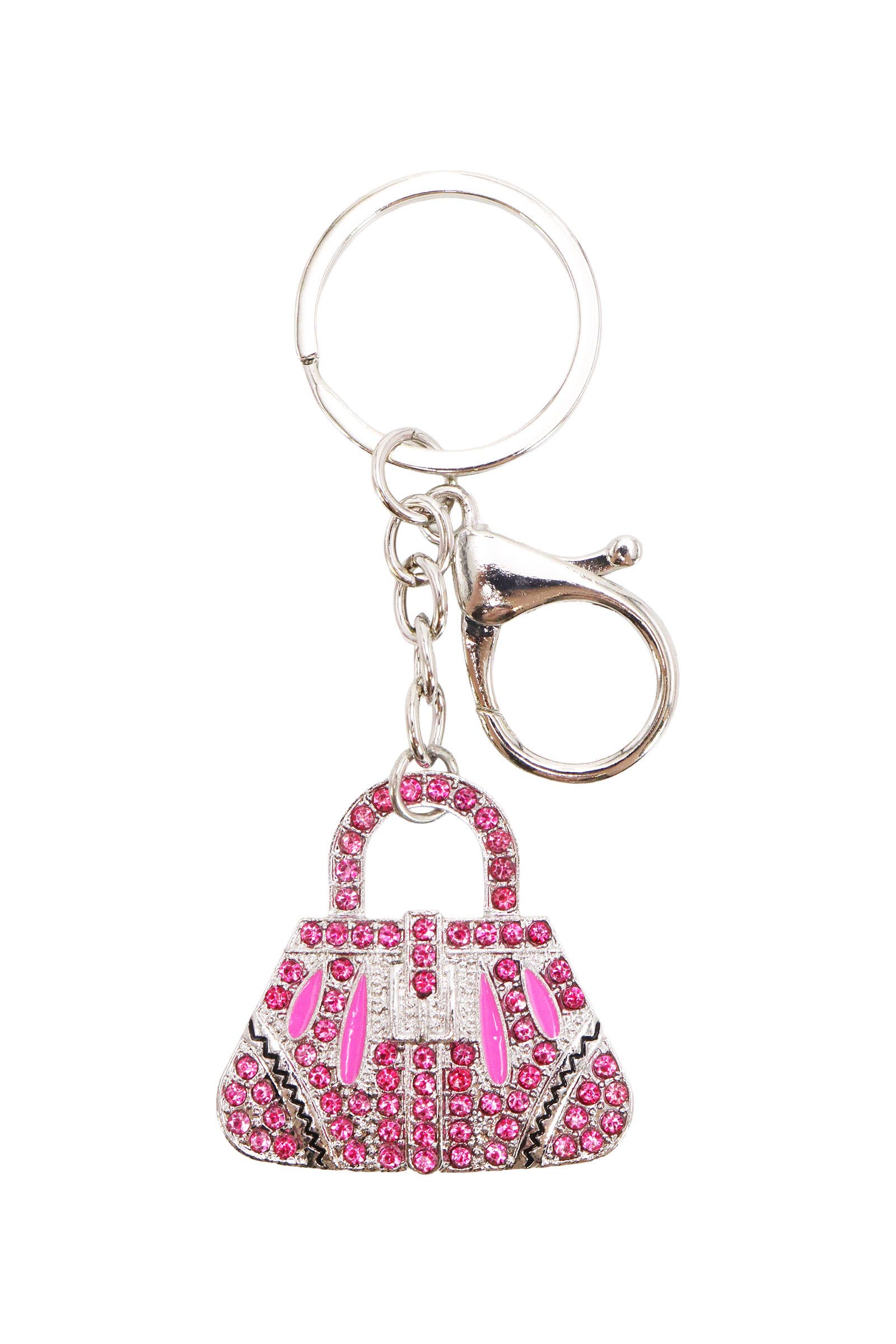 ASSORTI Porte-clés en strass scintillant pour sac à main de mode en vente sur Faire8