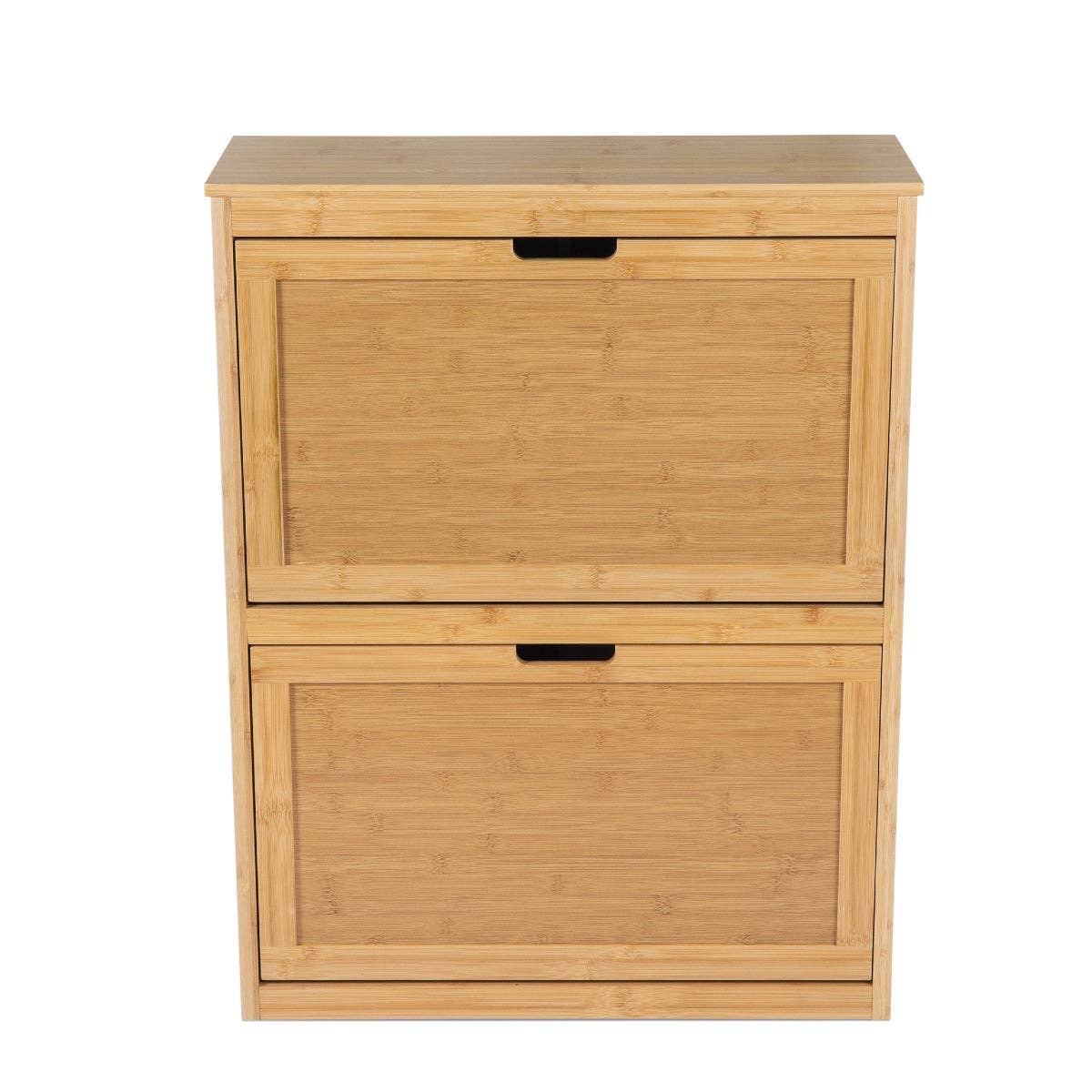 Andrea House – Großhandel Schrank – Schuhschrank aus Bambus mit zwei Schubladen2