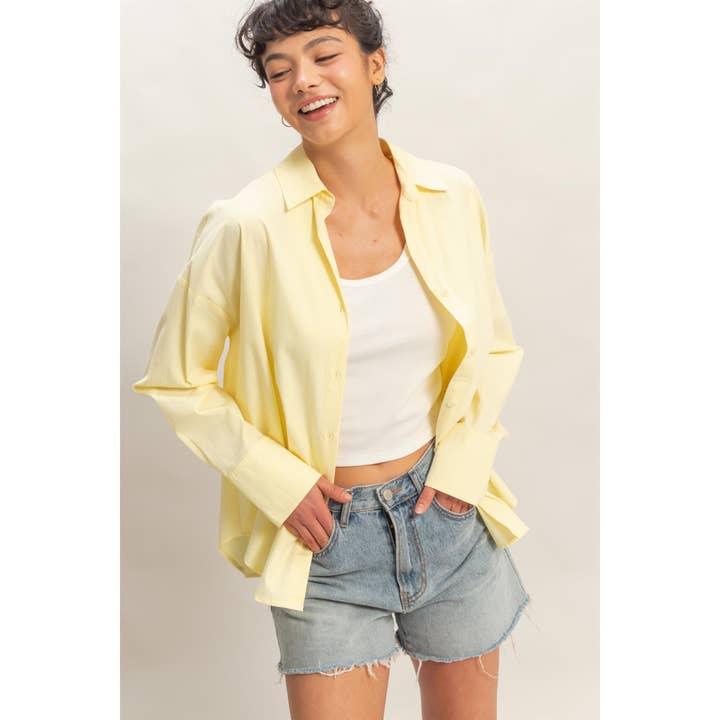 Camicia Popeline Abbottonata per la vendita all'ingrosso da parte di Double Zero