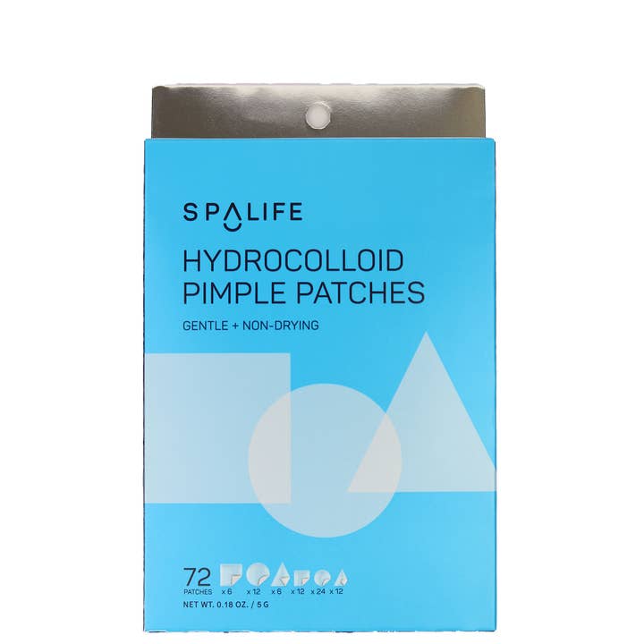 My Spa Life - Wholesale Acne/Hydrocolloid Patch - Gentle Non Drying Hydrocolloid Pimple Patches 72ct - (Blue)