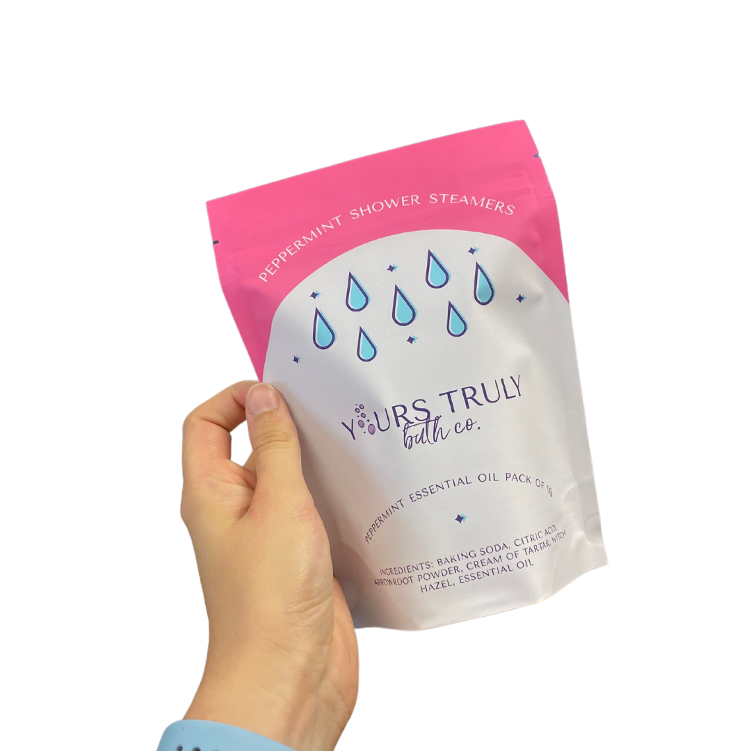 Yours Truly Bath Co - Wholesale Shower Steamer/Bomb - Peppermint Shower Steamers1