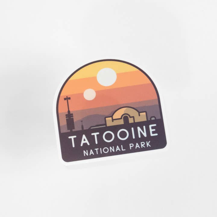 Squatchy - Wholesale Sticker - Star Wars National Parks Sticker Set | Dishwasher Safe2