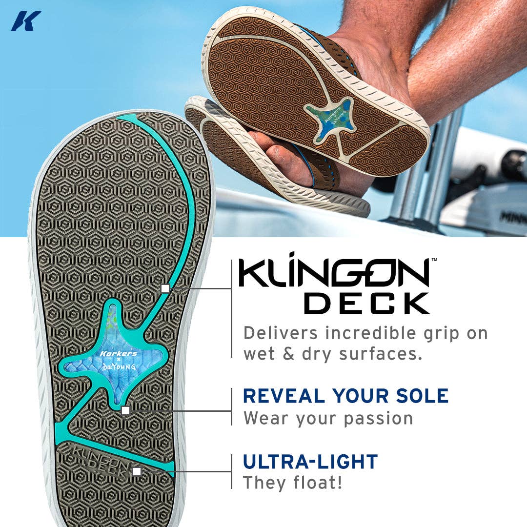 Korkers Products LLC - Wholesale Flip Flops - Men's - Fish Flip® - Brook Trout6