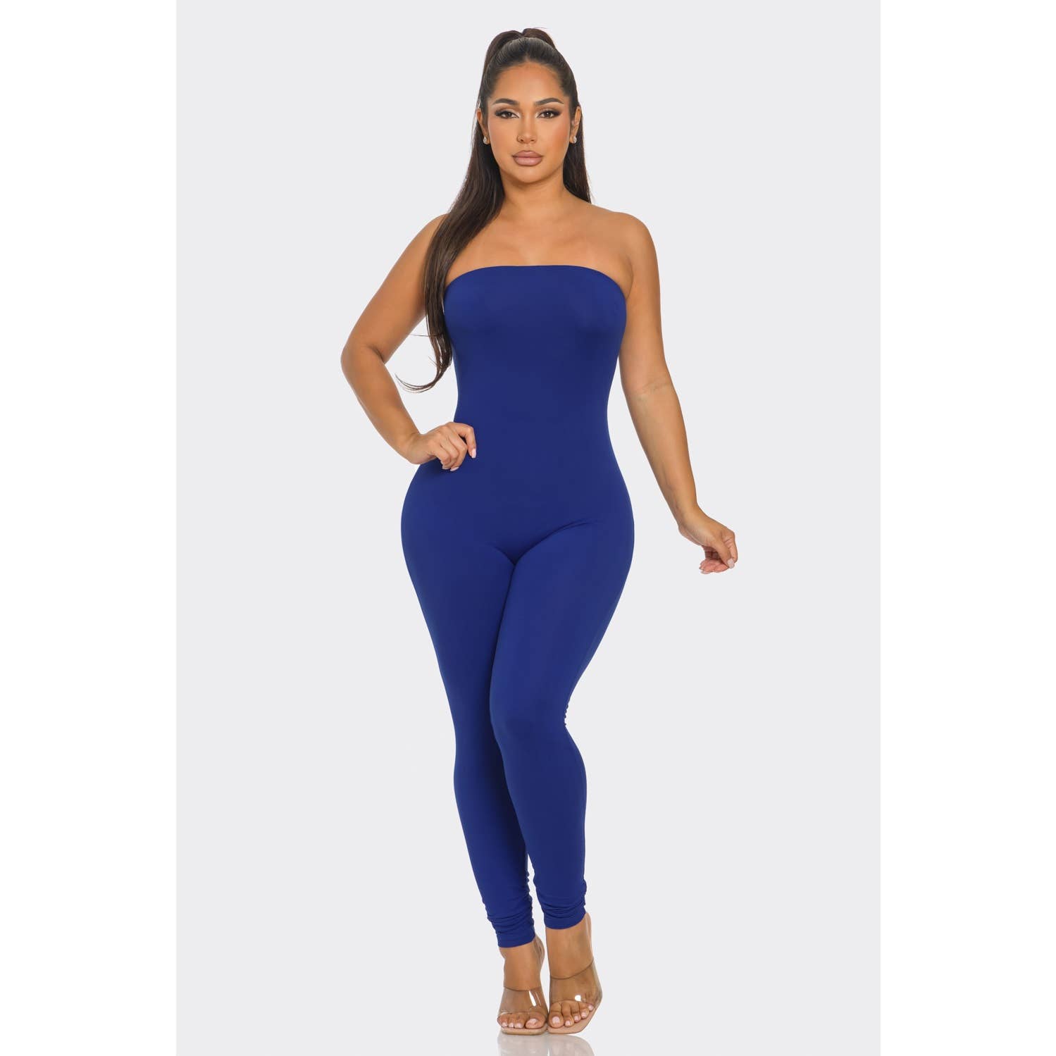 HiteJeans – wholesale Jumpsuit – Women's – Leggings bottoms with a Tube top Jumpsuit9