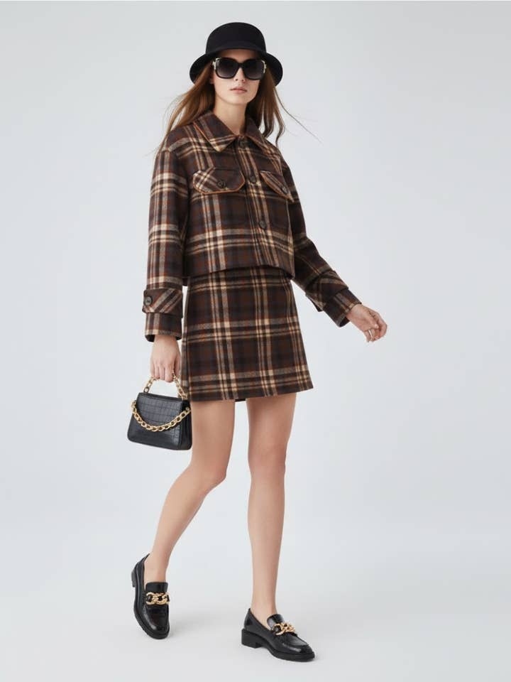 Damenjacken- und Rockset NOHO NYFW Neue Kollektion BYMANYC ® New York für den Großhandel von BYMANYC NEW YORK