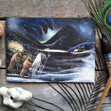 Hannah Willow Art - Wholesale Everyday Greeting Card - A Wild Tradition Greetings Card
