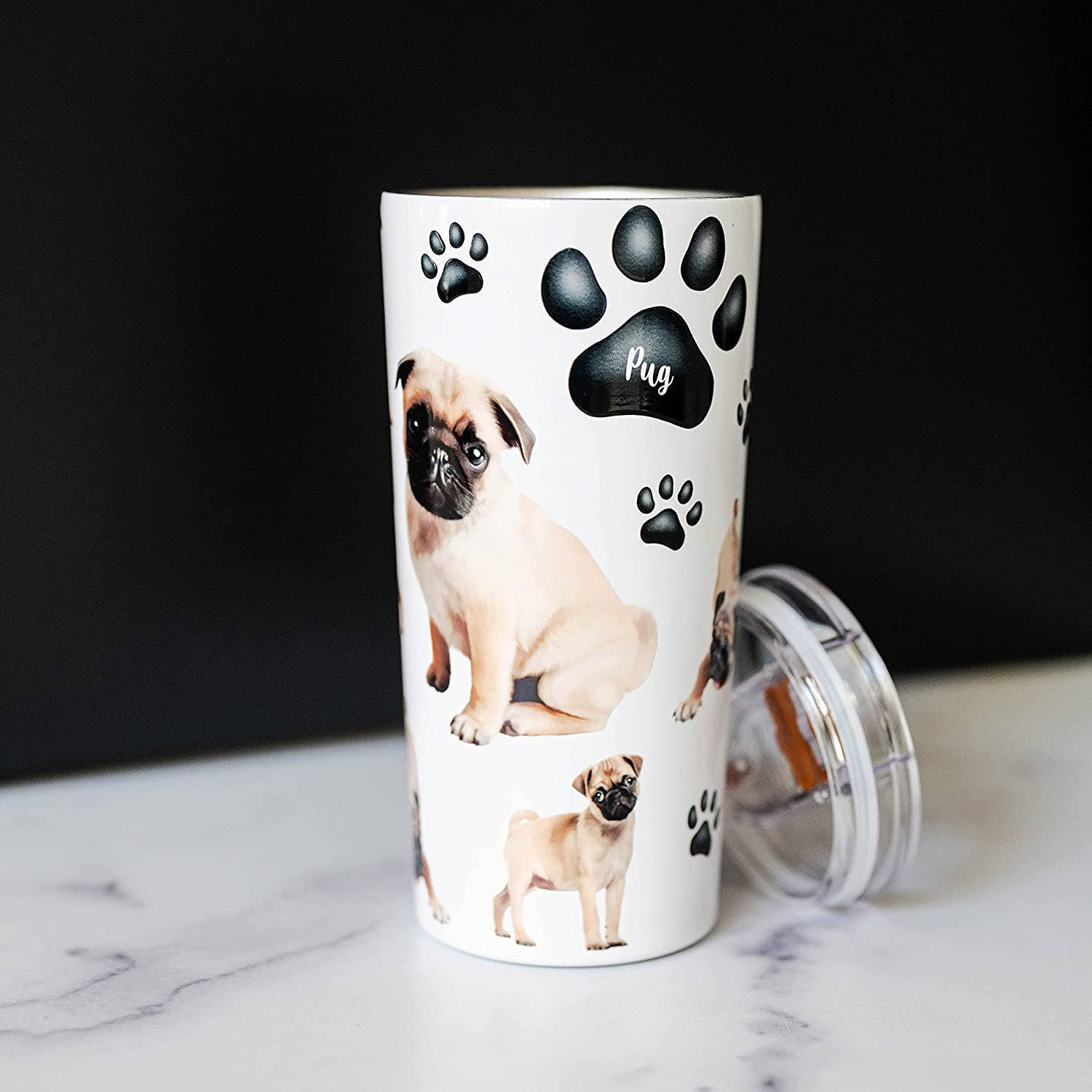 Wholesale Pug Insulated Tumbler 20oz for your store - Faire
