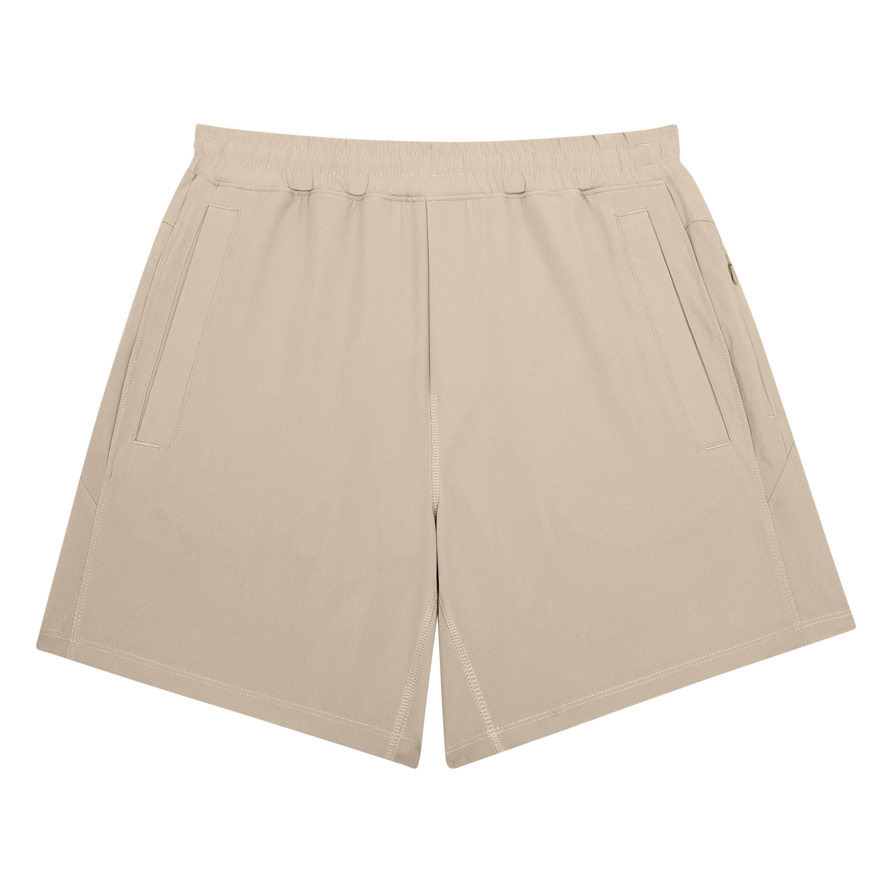 Meripex Apparel - Wholesale Athletic Shorts - Men's - Khaki Freeballers - Sport Shorts2