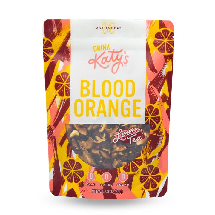 Blood Orange Loose Tea for wholesale by Drink Katy's®