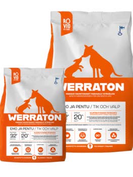 Werraton mor och valp - näring för krävande behov för wholesale av Werraton