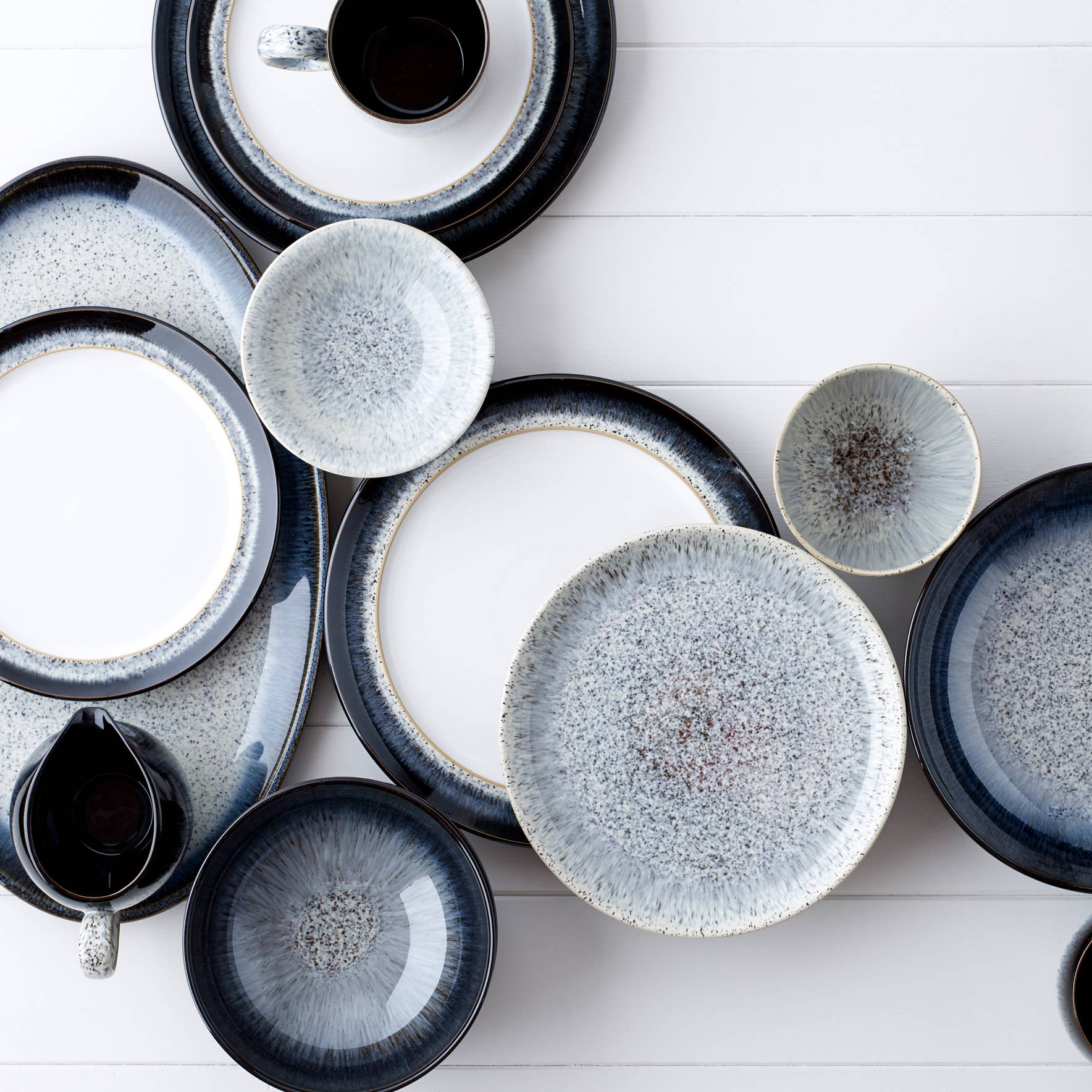 Denby - Wholesale Serve Bowl - Halo Set of 4 Pasta Bowls6